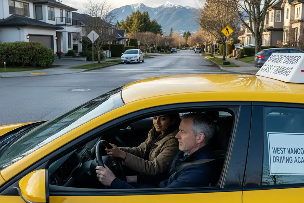 Class 4 Training in west Vancouver