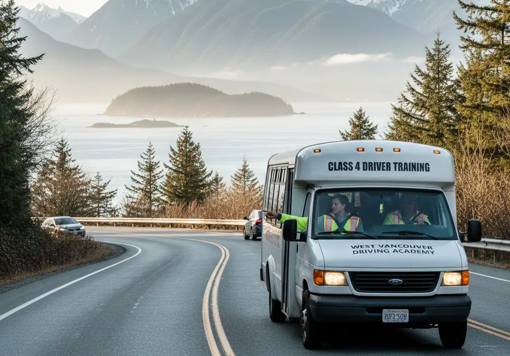 Recommended Practice Areas For Class 4 Training in West Vancouver